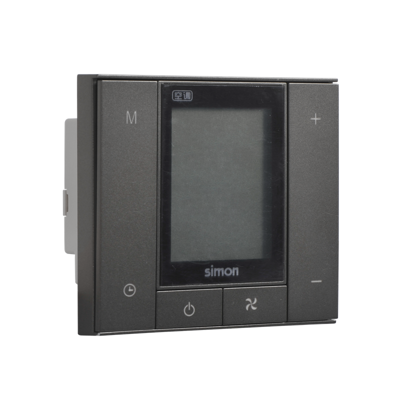西蒙simone6系列智能按键式中央空调温控器海信日立专用72e70561荧光