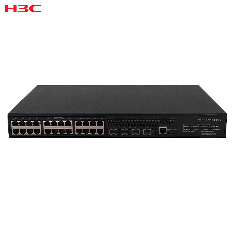 华三(H3C)S5024E-PWR-X 三层网管POE企业级网络交换机 1000Mbps 千兆以太网交换机