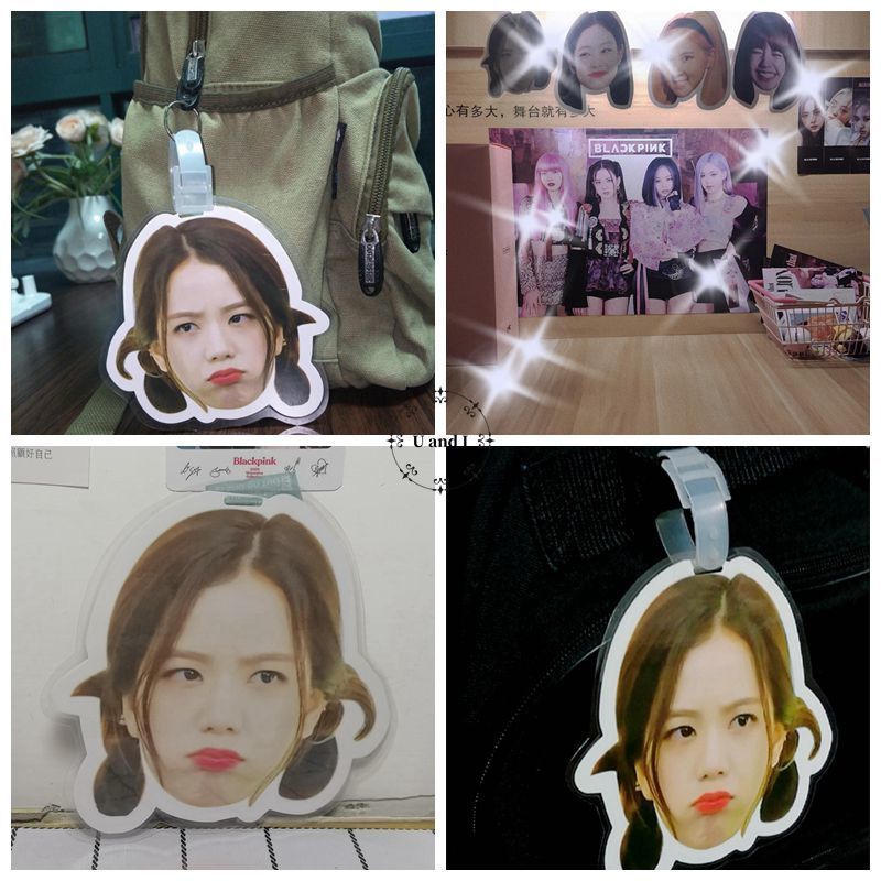 JiSoo金智秀lisa朴彩英Rosé书包挂件行李牌逢考必过同款blackpink 金智秀H（超）