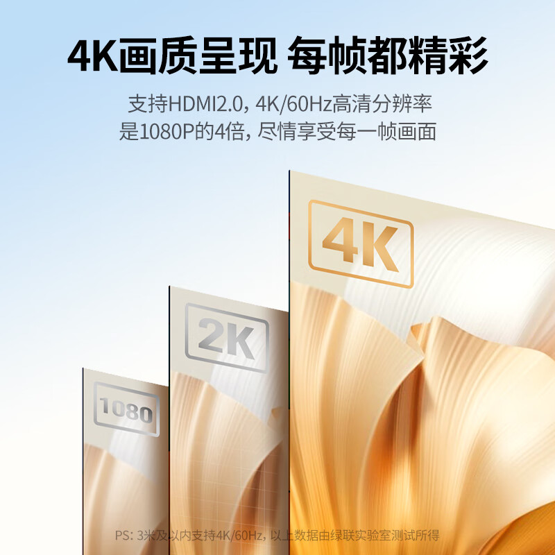 绿联RJ45网线延长线 六类cat6类网线网口接头延长器 千兆网络宽带接口连接线 纯铜双绞线5米 11283高清大图