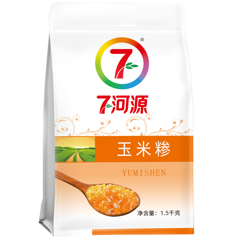 七河源玉米糁1.5kg 23年辽宁新玉米