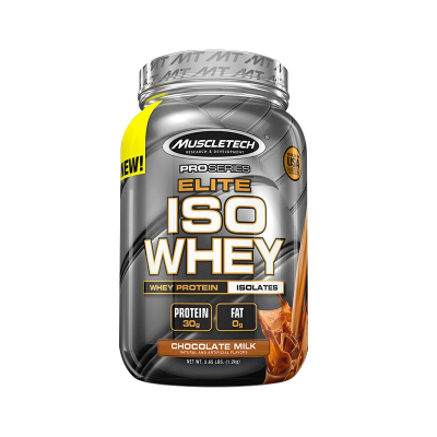 muscletech肌肉科技精英分离乳清蛋白质粉增健肌健身0脂低糖whey蛋白 牛奶巧克力味