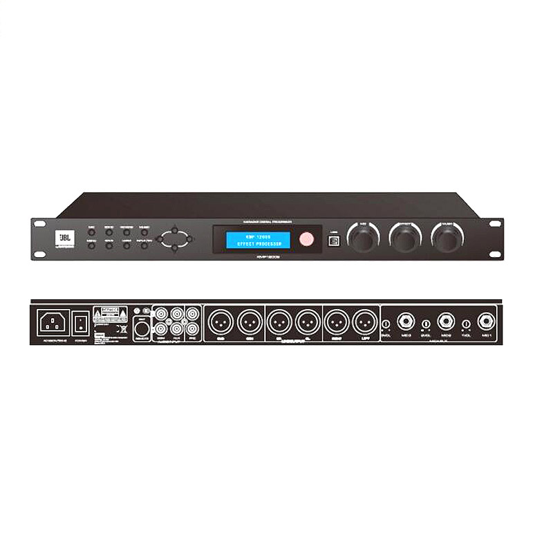 JBL KMP1200s数字前级效果器ktv卡拉OK混响器唱歌K歌防啸叫抑制器高清大图