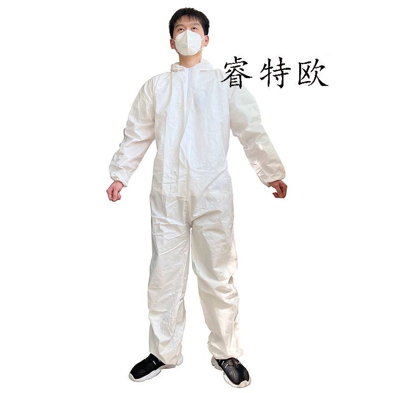 睿特欧 作业防护服 (白色) RT-11FH 分体 均码/套高清大图