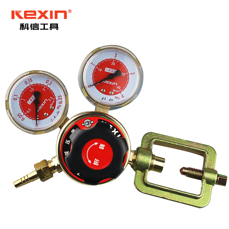 科信(kexin)98型乙炔减压器 减压表减压阀 KX860009