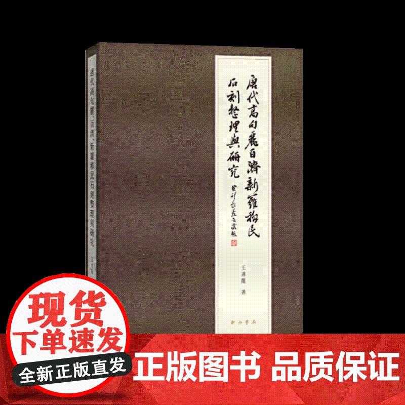 唐代高句丽、百济、新罗移民石刻整理与研究 王连龙 著 海东三国入唐移民石刻全面整理与研究 石刻 中西书局高清大图