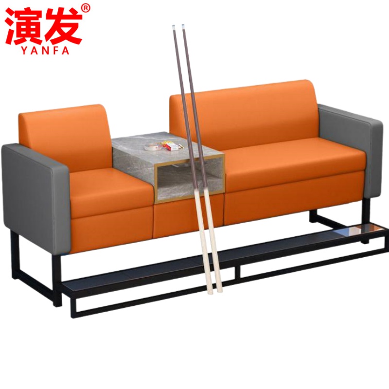 演发 台球沙发两人 张高清大图