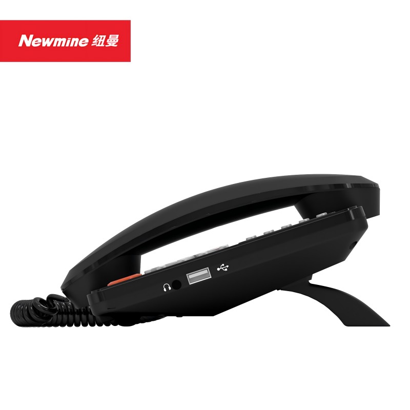 纽曼Newmine HL2008TSD-2086(R) 桌面录音电话 大容量号码存储 来电显示与过滤 中文菜单操作简便高清大图