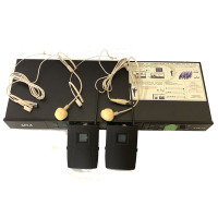 QSA 双通道真分集头戴话筒 KP618
