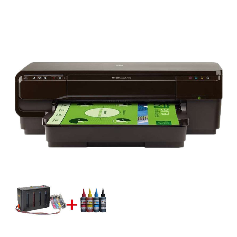 惠普(hp)7110 彩色喷墨照片A3打印机带