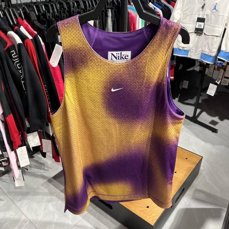 NIKE耐克背心运动休闲速干透气双面穿大童篮球上衣FD4010-599 DZxqg高清大图