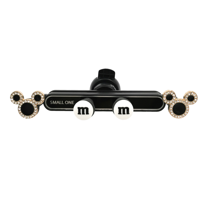 火豹可爱重力车载手机支架汽车空调出风口车内支撑导航驾卡夹式女