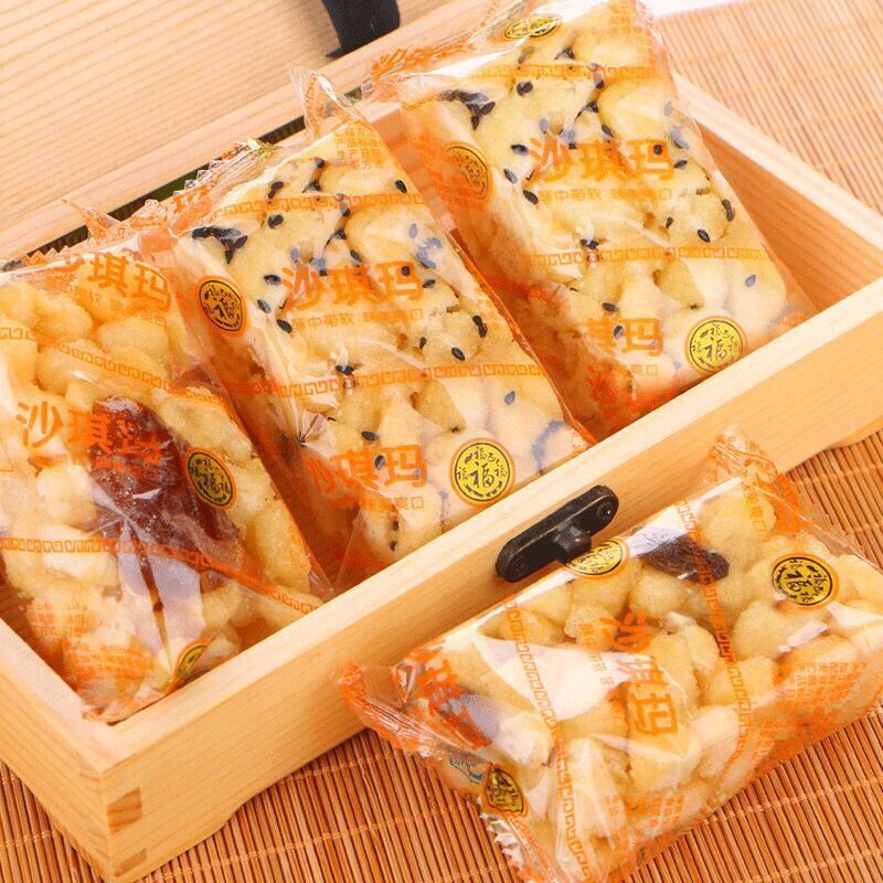 沙琪玛实惠装传统工艺早餐糕点零食萨其马批发1-5斤 蜜枣味 500克(1斤装)