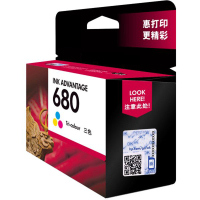得力（deli）F6V26AA 680 墨盒 适用2678打印机 兼容2441粉