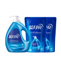 蓝月亮(lanyueliang)80000252(风清白兰手洗专用洗衣液1kg+风清白兰手洗专用洗衣液袋装1kg*2)