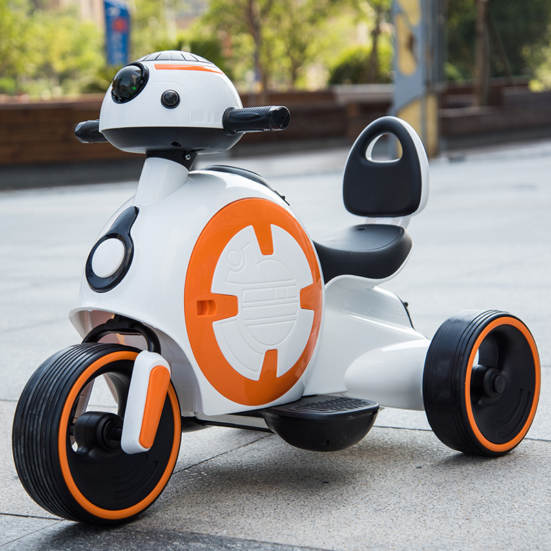 儿童电动摩托车玩具车可坐人宝宝小男孩子女三轮车充电瓶汽车童车