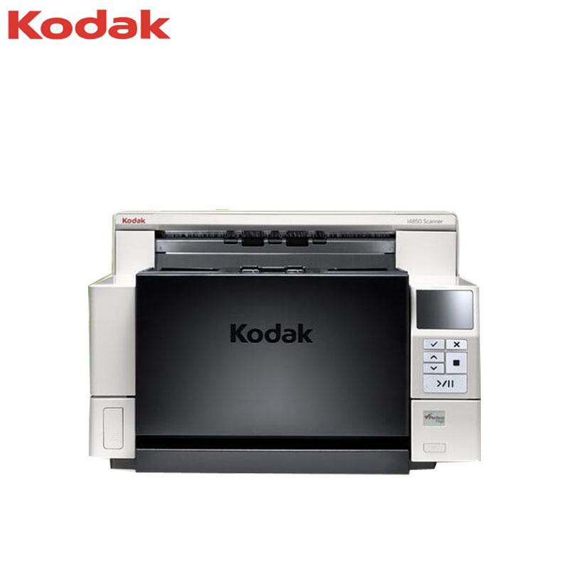 柯达(kodak) i4850 A3幅面高速扫描仪 文件批量馈纸式扫描仪 ( 每分钟150张双面 黑灰色)