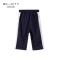 [1件3折价:44.7]米喜迪mecity童装夏新款女童侧缝撞色针织中裤