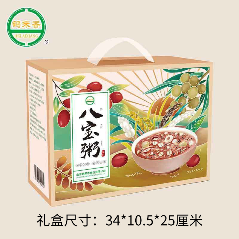 鹤来香 五谷杂粮礼盒多种杂粮组伴手礼 八宝粥礼盒1.8KG