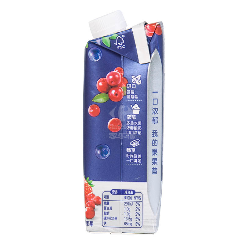 伊利果果昔酸奶饮品210g*12盒