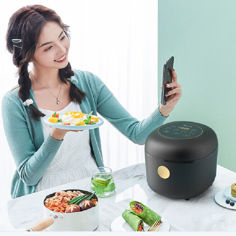 美的mbrs1690电饭煲家用16升多功能24小时预约小型容量不粘迷你智能