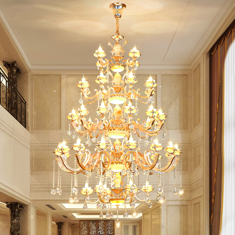 客厅灯欧式,效果图,别墅_大山谷图库