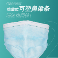 TINFU天福耳戴式防护口罩50枚 一次性使用防护口罩 防病菌细菌飞沫气溶胶