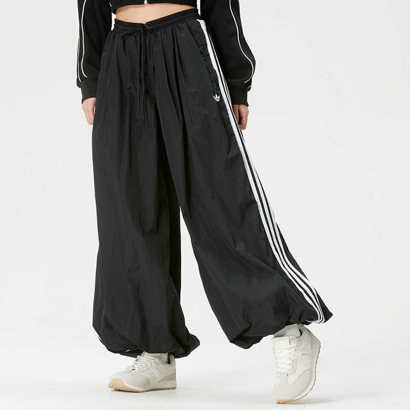 Adidas阿迪达斯女裤新款时尚舒适运动裤户外宽松休闲长裤KB2467 ZP高清大图