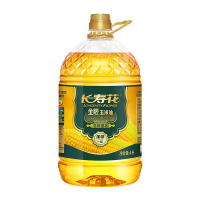 长寿花 压榨一级金胚玉米油 食用油4L