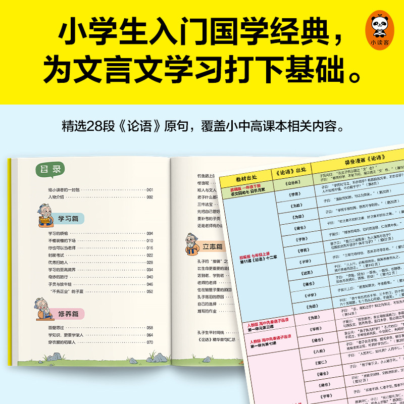 樊登漫画论语 [正版]樊登漫画《论语》 樊登重磅新书 国学经典/少儿漫画 让孩子从小立志,从小积极上进爱学习!7岁+高清大图