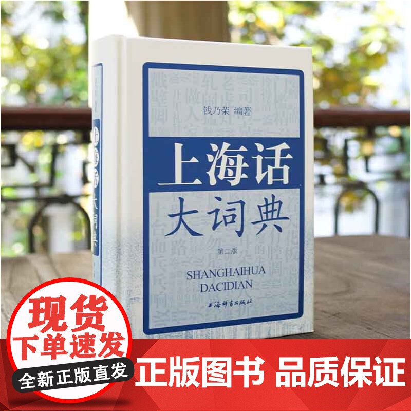 上海话大词典(第二版) 上海方言速查工具书 语言工具书 发音标准字典词典 自学沪语学习教材 专用词典 上海辞书出版社高清大图