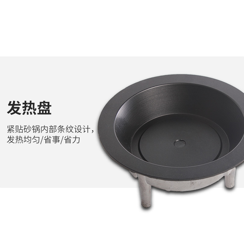 圣托全自动智能商用煲仔饭机六头锡纸锅巴数码人气煲仔炉高清大图