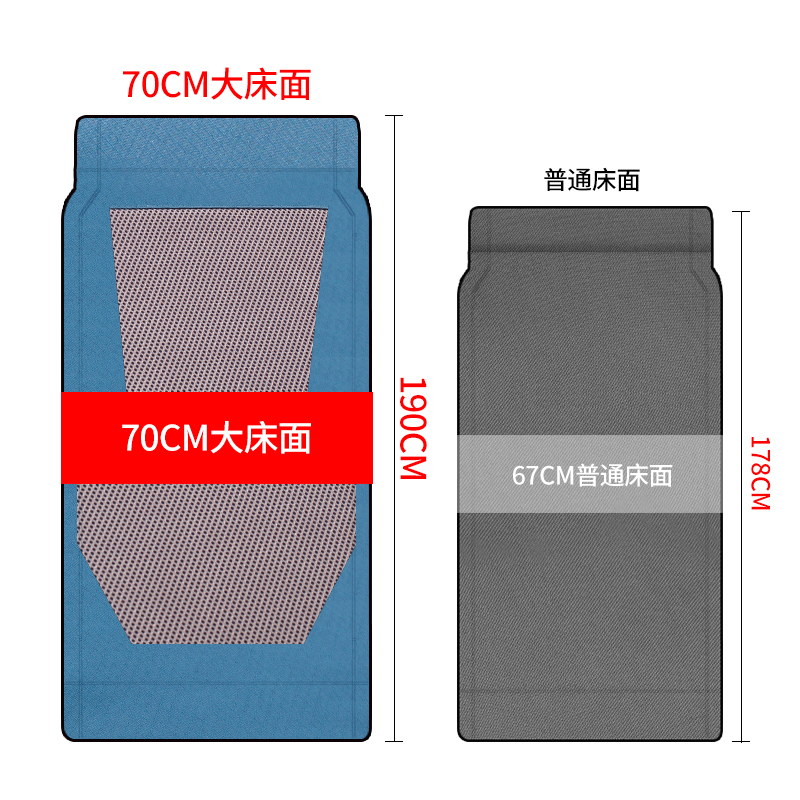 尋木匠 折叠床单人午休床彩色加宽办公室午睡床便携行军床静音躺椅