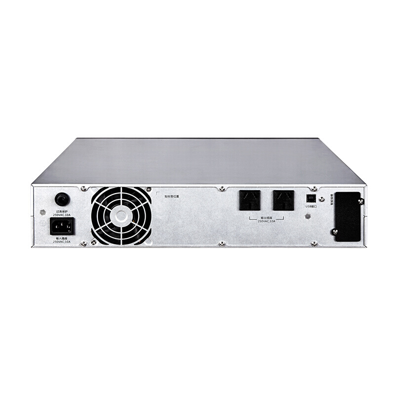 机架式在线式UPS不间断电源 服务器机房电脑停电后备电源 3000VA/2400W C3KR