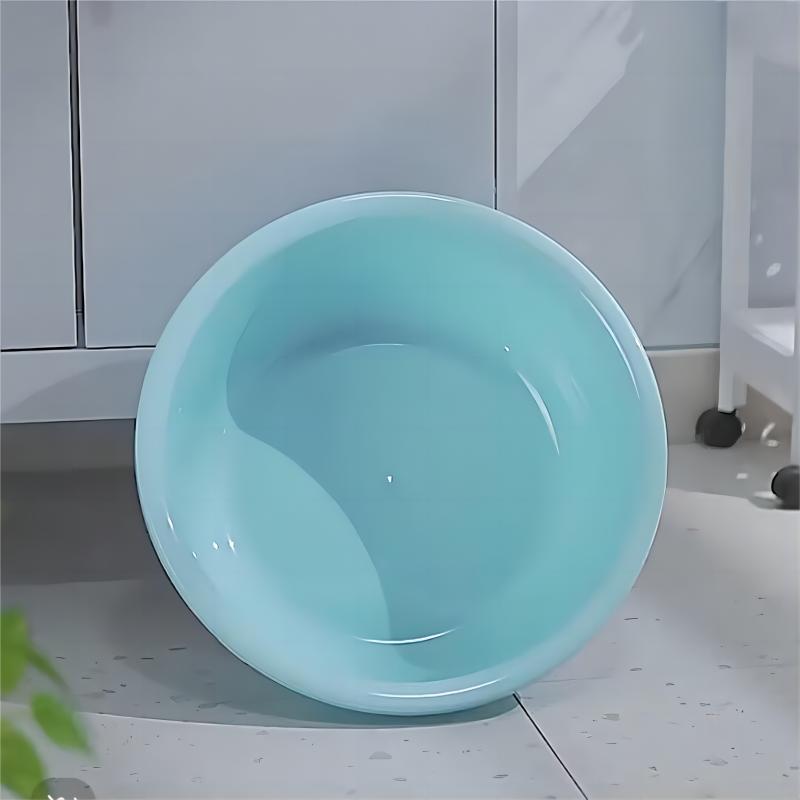 超灵CL-09 30cm*12cm 圆盆 (计价单位:个)蓝色 加厚耐用 叠加收纳 加高盆身高清大图