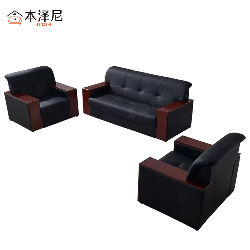 本泽尼 沙发组合 HTAM-SF506 1900*800*850mm 套高清大图