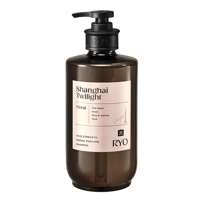 吕(Ryo)香氛吕洗发水 香味持久72小时留香控油蓬松 580ml(上海幻夜)