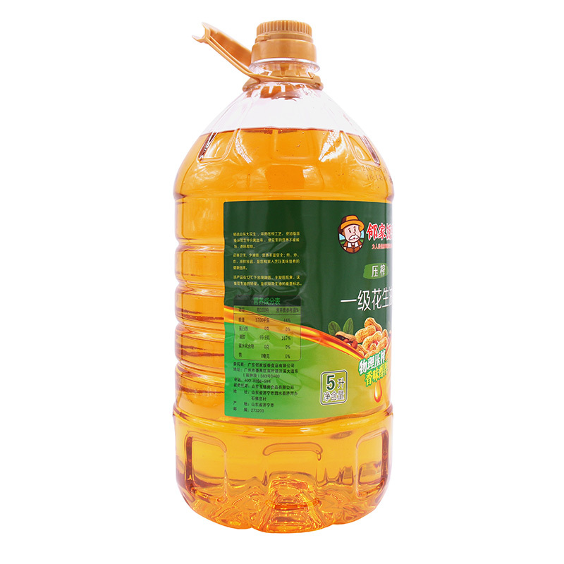 邻家饭香 物理压榨一级花生油 5L/桶 LJFX176