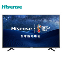海信(Hisense)LED43EC300D 43英寸 全高清蓝光平板液晶电视金属背板 (深黑)