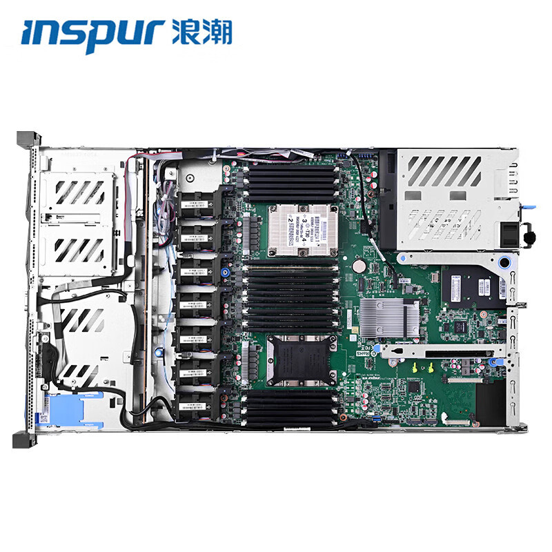 浪潮(inspur) NF5180M6 1U机架式服务器4314 32G 3*4TSATA 单电阵列卡