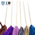 工霸（GONGBA）木柄布条拖把圆头墩布老式吸水拖把 颜色随机 单位：把