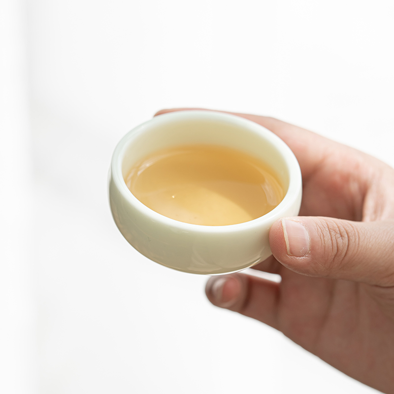 苏氏陶瓷(SUSHI CERAMICS)翡翠玉羊脂玉功夫茶具侧把壶8杯青瓷泡茶壶茶杯大套礼盒高清大图