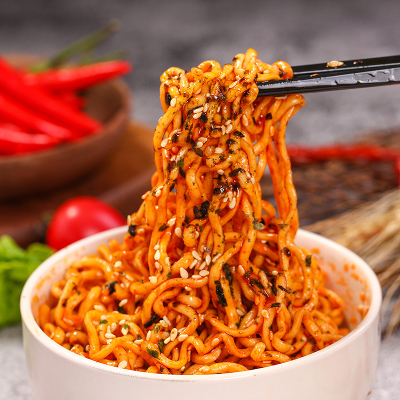 稻花香火鸡面方便面炸酱面甜辣火鸡面4碗干拌面拉面速食方便泡面