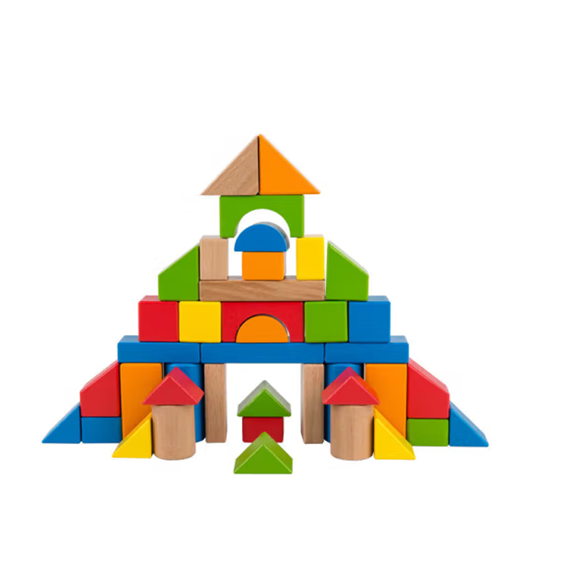 莱恩意泊客jy0135积木玩具儿童宝宝拼搭积木玩具颜色可选