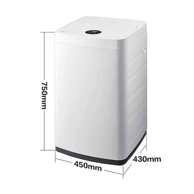美的(Midea)MB30VH05 新品3公斤波轮洗脱一体洗衣机 95℃真煮洗,消毒又除菌 24H预约洗 家用白色