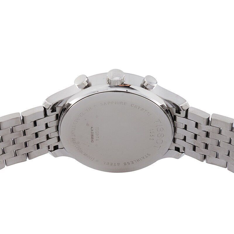 瑞士(TISSOT)天梭手表 俊雅系列 三眼计时日历功能 石英表男士 T063.617.36.037.00