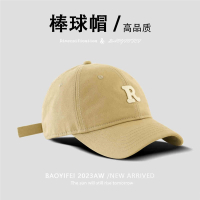 闪电客黑色棒球帽女加大加深鸭舌帽宽帽檐大头围显脸小百搭帽子