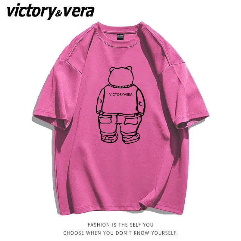 VICTORYVERA短袖t恤女学生2022夏季新款体恤衫韩版宽松ins上衣潮图片
