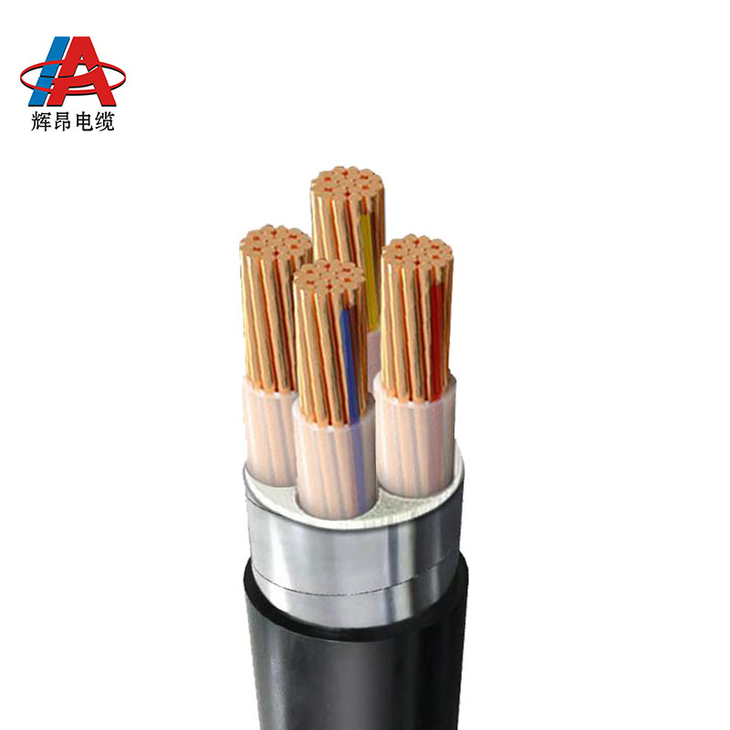 辉昂 交联聚乙烯绝缘铠装电力电缆 YJV22-0.6/1kv 4*400平方+1*185平方 米高清大图