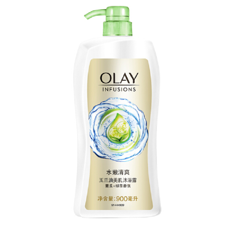 玉兰油美肌清爽沐浴露 水嫩清爽 900ml